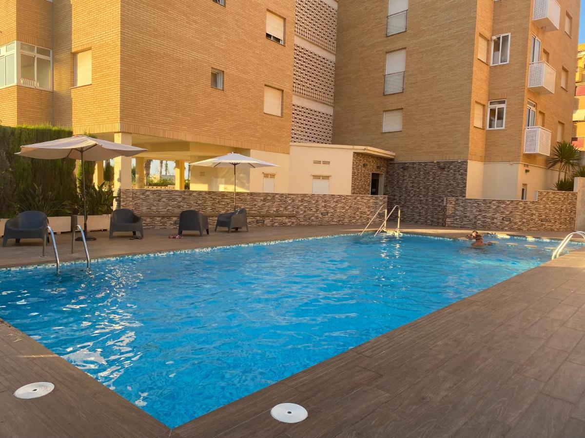 Apartamento A 100 Metros De La Playa Con Grande Terraza Y Vistas Al Mar دياموز المظهر الخارجي الصورة