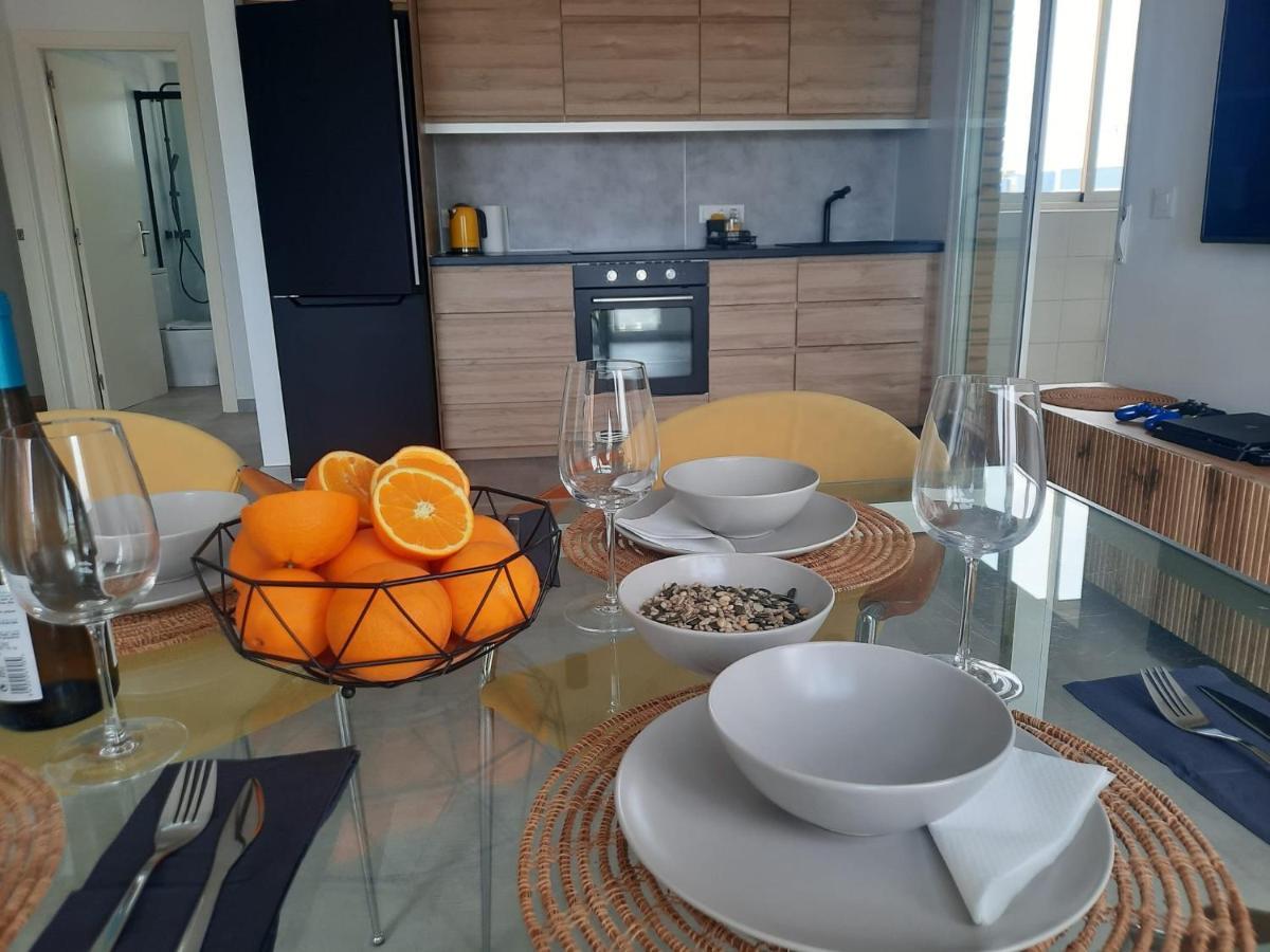 Apartamento A 100 Metros De La Playa Con Grande Terraza Y Vistas Al Mar دياموز المظهر الخارجي الصورة