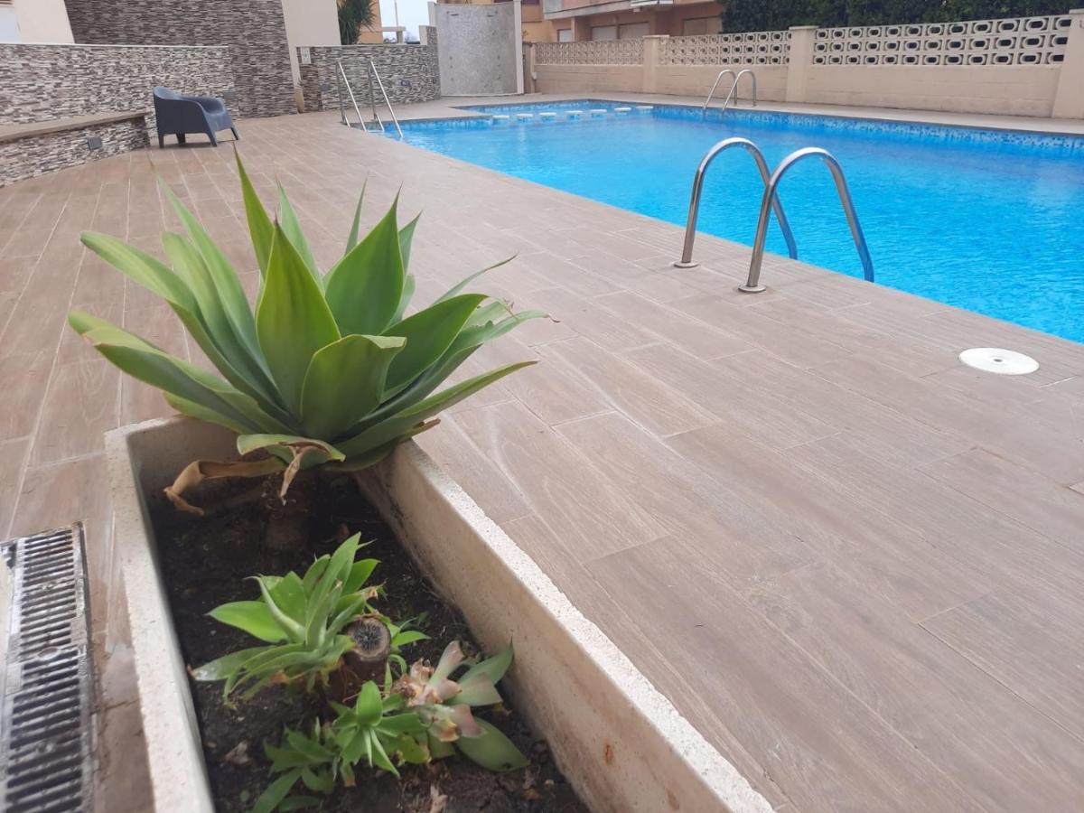 Apartamento A 100 Metros De La Playa Con Grande Terraza Y Vistas Al Mar دياموز المظهر الخارجي الصورة