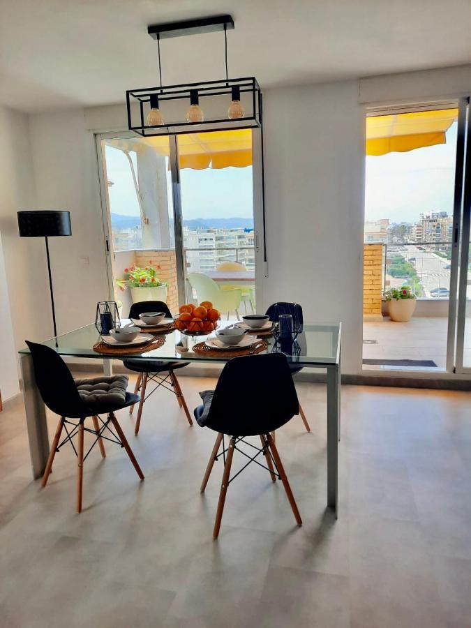 Apartamento A 100 Metros De La Playa Con Grande Terraza Y Vistas Al Mar دياموز المظهر الخارجي الصورة