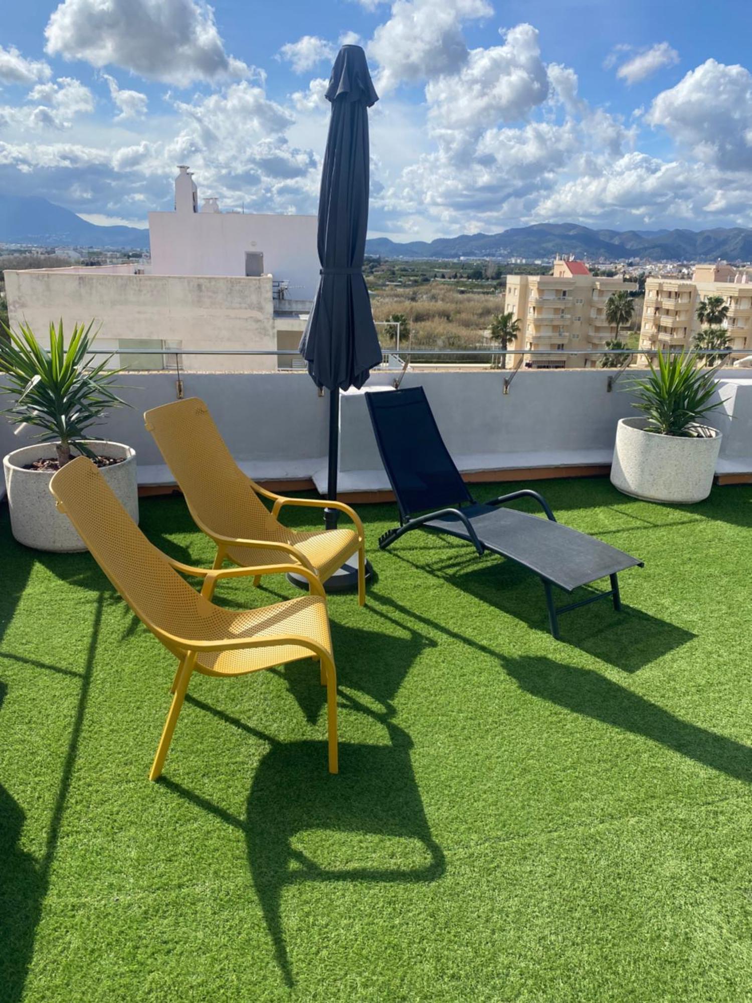 Apartamento A 100 Metros De La Playa Con Grande Terraza Y Vistas Al Mar دياموز المظهر الخارجي الصورة