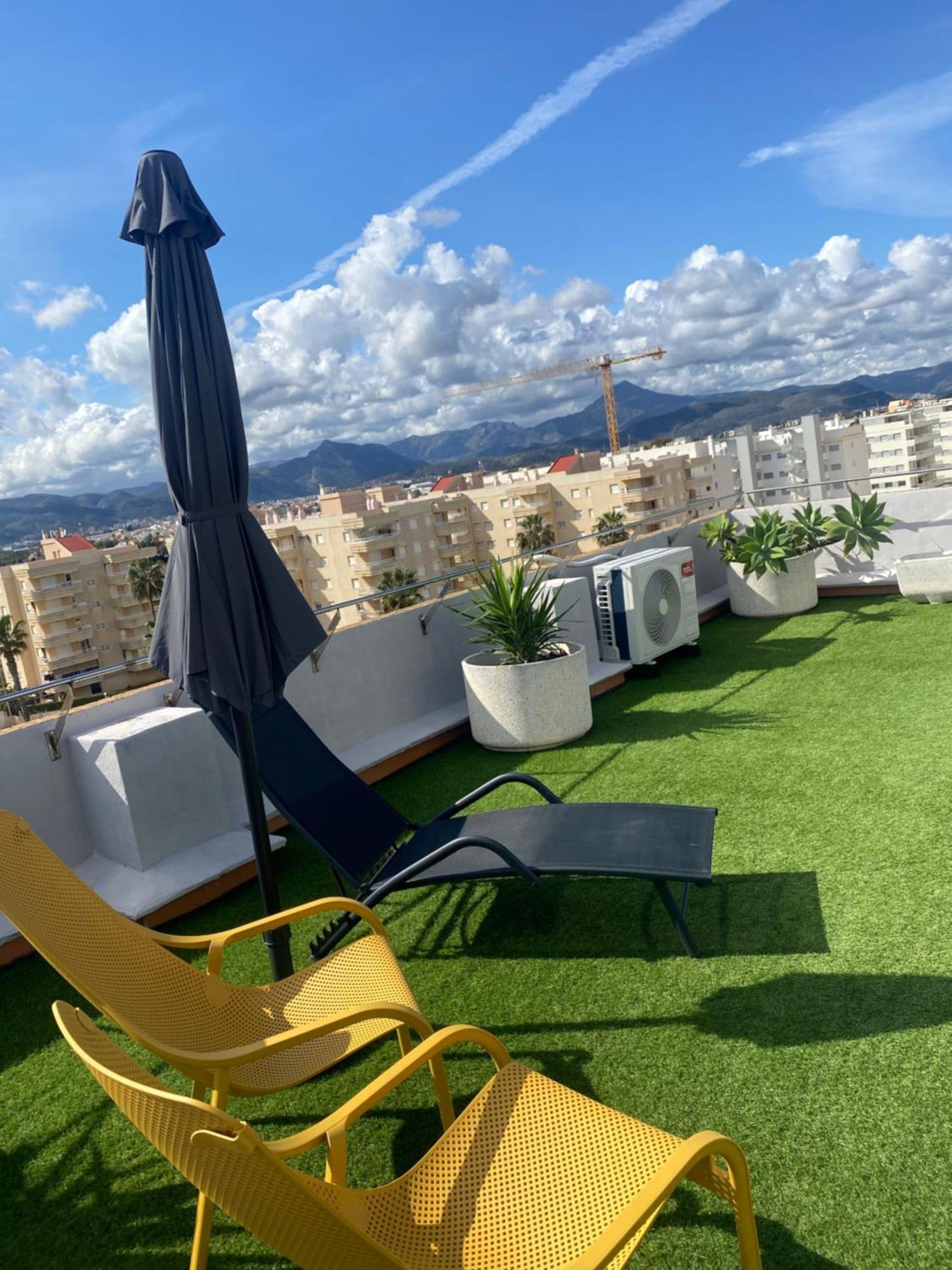 Apartamento A 100 Metros De La Playa Con Grande Terraza Y Vistas Al Mar دياموز المظهر الخارجي الصورة
